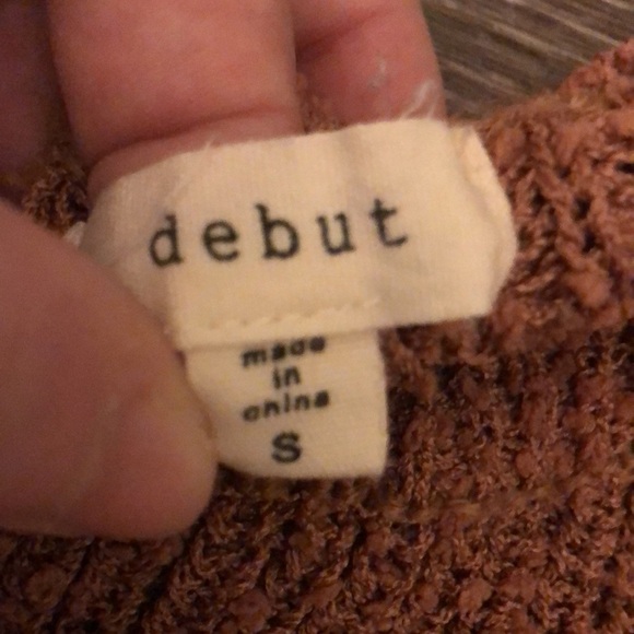 debut cropped sweater - Picture 5 of 5